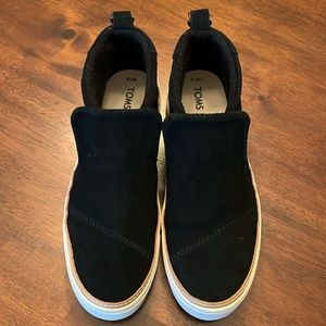 Tom’s Paxton black shoes women’s 7.5